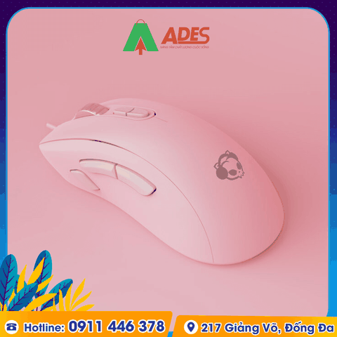 Chuột AKKO RG389 (Black/Pink/Ocean Blue)