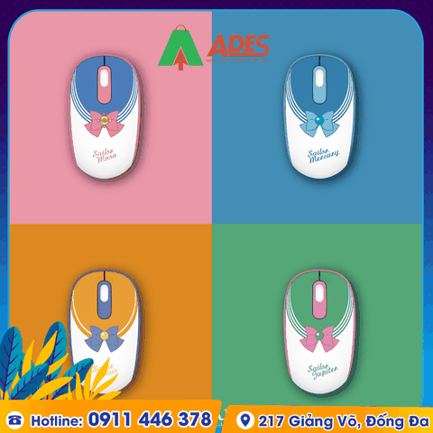 Chuột AKKO Sailor Moon / Jupiter / Venus / Mercury