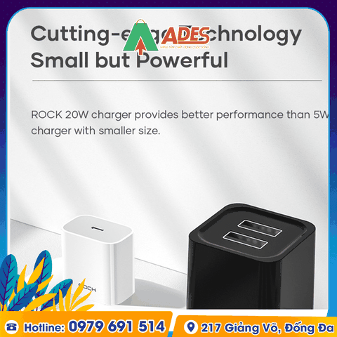 Củ sạc nhanh Rockspace T18 dành cho Iphone