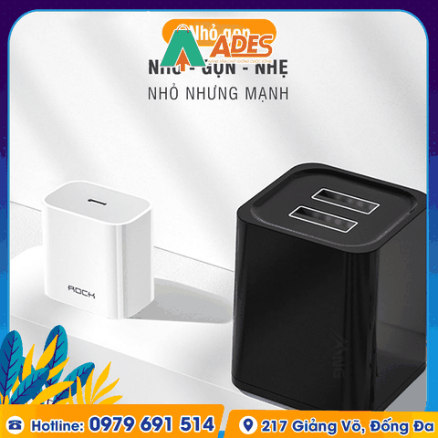 Củ sạc nhanh Rockspace T18 dành cho Iphone