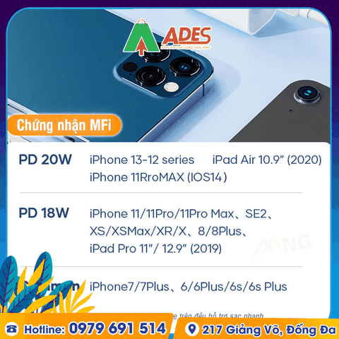 Củ sạc nhanh Rockspace T18 dành cho Iphone