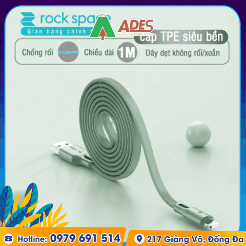 Dây cáp sạc Iphone Rockspace S1