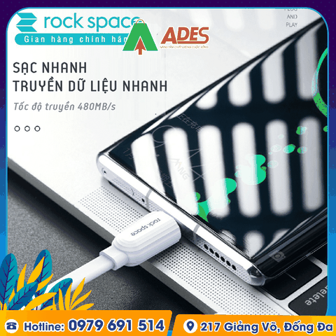 Dây cáp sạc iPhone Rockspace S5