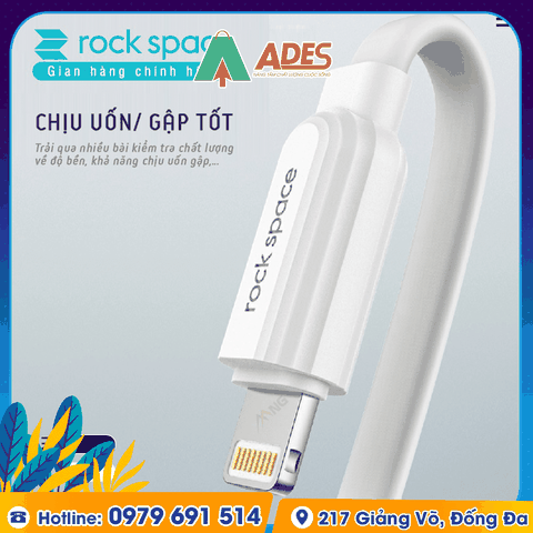 Dây cáp sạc iPhone Rockspace S5