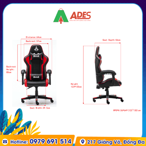 Ghế gaming Warrior Crusader Series WGC102