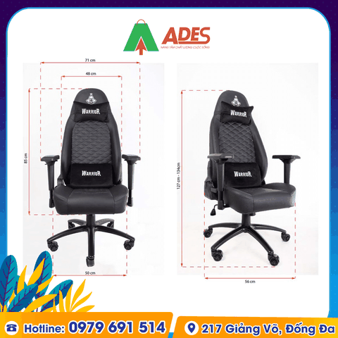 Ghế Gaming Warrior Samurai Series WGC912