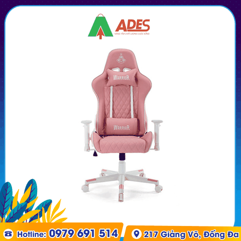 Ghế Gaming Warrior Raider Series WGC206 Plus White Pink