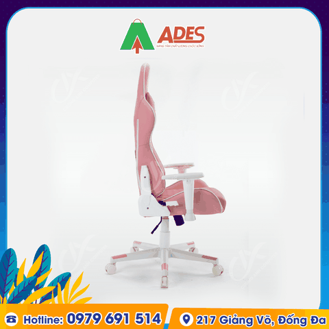 Ghế Gaming Warrior Raider Series WGC206 Plus White Pink
