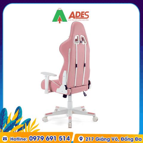 Ghế Gaming Warrior Raider Series WGC206 Plus White Pink