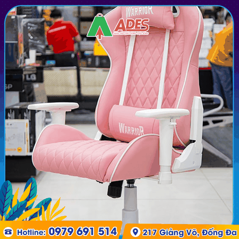 Ghế Gaming Warrior Raider Series WGC206 Plus White Pink