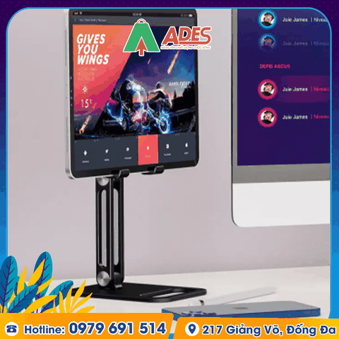 Giá đỡ điện thoại/tablet HyperWork T2
