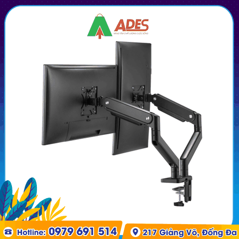 Giá đỡ 2 màn hình Human Motion M8