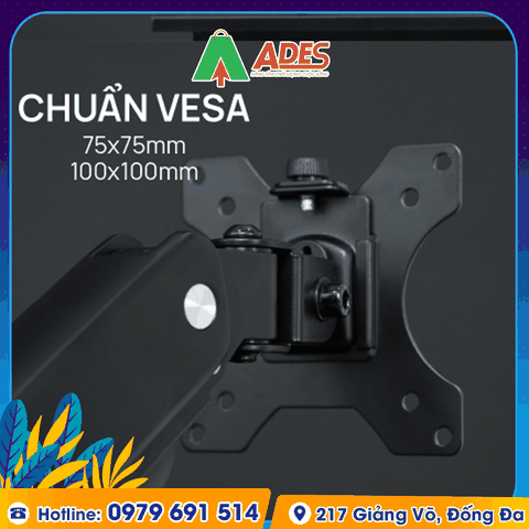 Giá đỡ 2 màn hình Human Motion M8