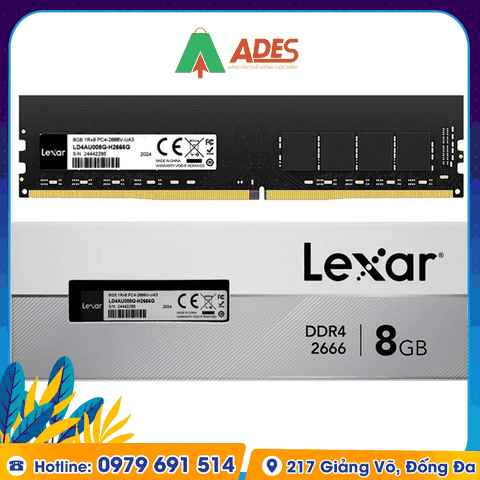 Ram Laptop Lexar 8GB DDR4 2666MHz (LD4AS008G-R2666G)