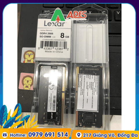 Ram Laptop Lexar 8GB DDR4 2666MHz (LD4AS008G-R2666G)
