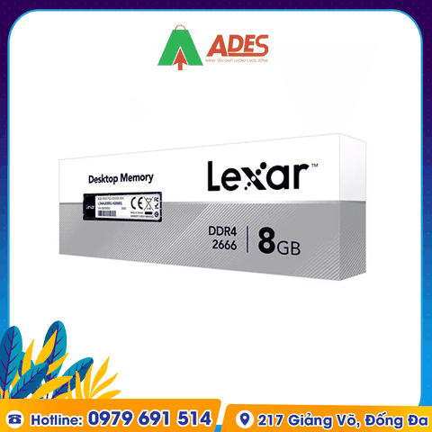 Ram PC DDR4 Lexar 8G/2666 (LD4AU008G-R2666G)
