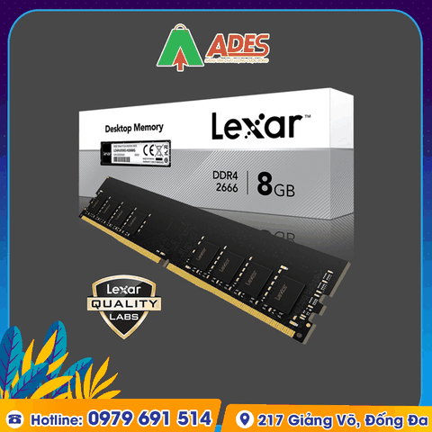 Ram PC DDR4 Lexar 8G/2666 (LD4AU008G-R2666G)
