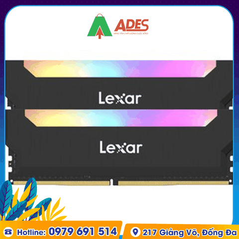 Ram PC Lexar 16GB(2 x 8GB) DDR4 3200MHz (LD4BU008G-R3200GDLH)