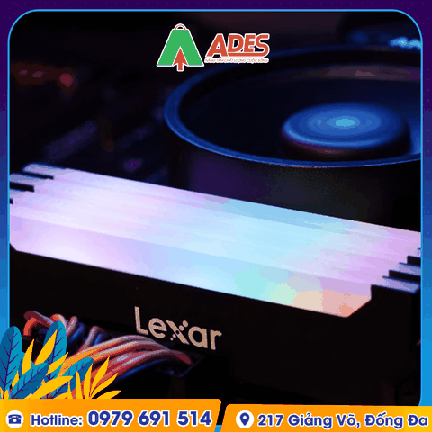 Ram PC Lexar 32GB(2 x 16GB) DDR4 3200MHz (LD4BU016G-R3200GDLH)