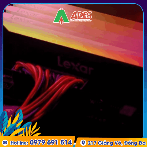 Ram PC Lexar 32GB(2 x 16GB) DDR4 3200MHz (LD4BU016G-R3200GDLH)