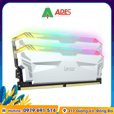 Ram PC Lexar 16GB(2 x 8GB) DDR4 3200MHz (LD4EU008G-R3866GDWA)