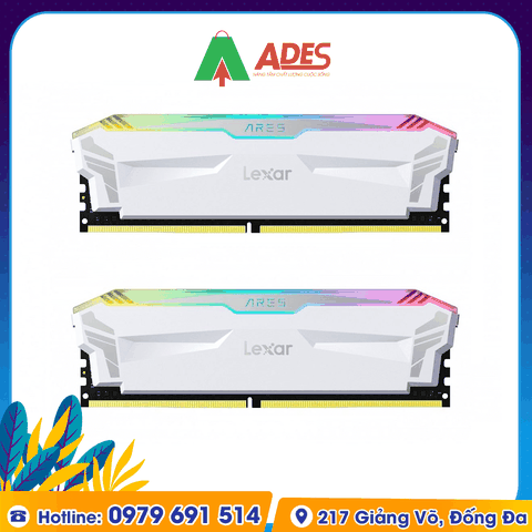 Ram PC Lexar 16GB(2 x 8GB) DDR4 3200MHz (LD4EU008G-R3866GDWA)