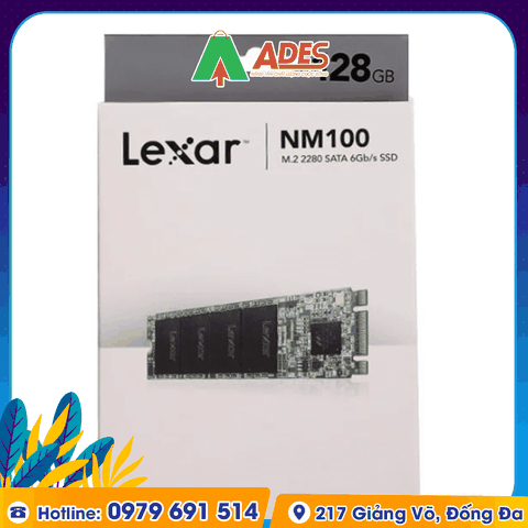 Ổ cứng SSD Lexar NM100 128GB M.2 2280 (LNM100-128RB)