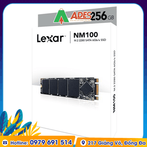 Ổ cứng SSD Lexar NM100 256GB M.2 2280 (LNM100-256RB)