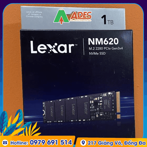 Ổ cứng SSD Lexar LNM620 1TB M.2 2280 NVME (LNM620X001T-RNNNG)