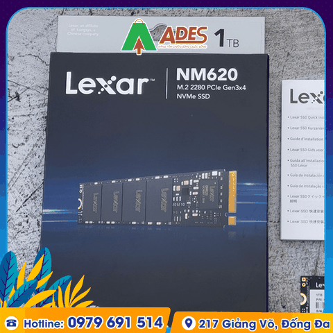 Ổ cứng SSD Lexar LNM620 1TB M.2 2280 NVME (LNM620X001T-RNNNG)