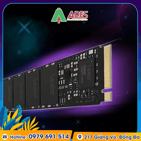Ổ cứng SSD Lexar LNM620 512G M.2 Nvme PCIe Gen3x4 (LNM620X512G-RNNNG)