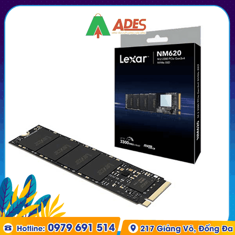 Ổ cứng SSD Lexar LNM620 512G M.2 Nvme PCIe Gen3x4 (LNM620X512G-RNNNG)