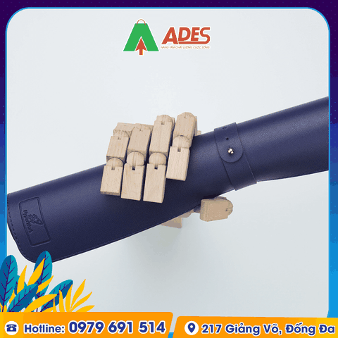 Lót chuột bản lớn chất liệu giả da PU/Gỗ sồi ép cao cấp HyperWork Mousepad