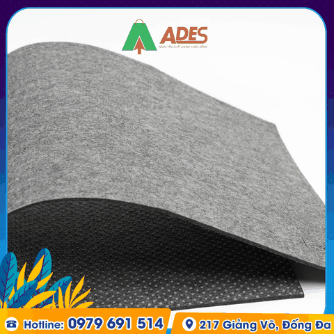 Lót chuột HyperWork Bằng Vải Nỉ (Đen-Xám Ghi)