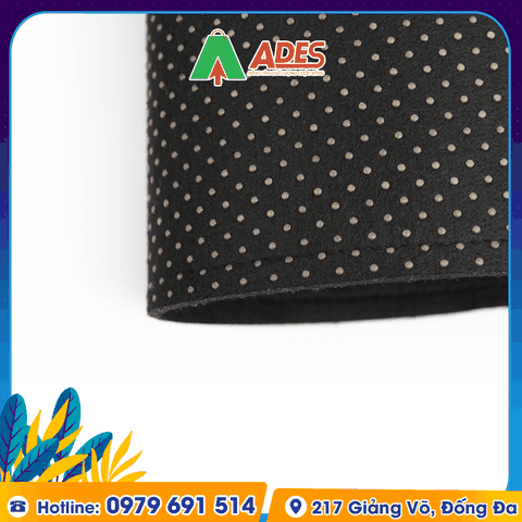 Lót chuột HyperWork Bằng Vải Nỉ (Đen-Xám Ghi)