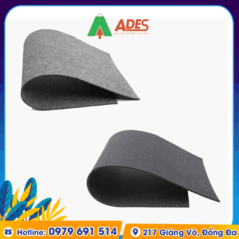 Lót chuột HyperWork Bằng Vải Nỉ (Đen-Xám Ghi)