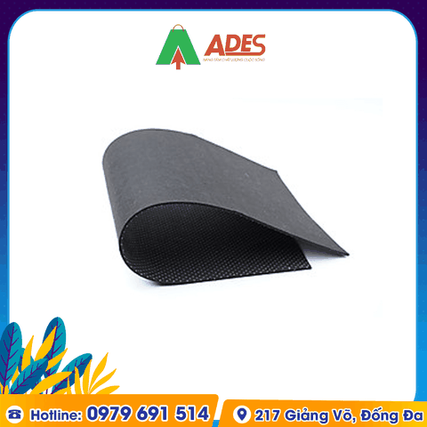 Lót chuột HyperWork Bằng Vải Nỉ (Đen-Xám Ghi)