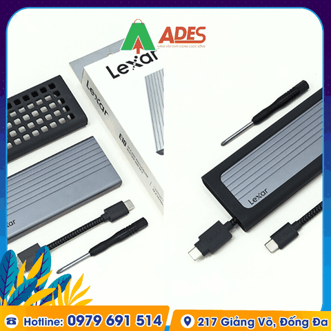 Box SSD Lexar E10 M2 NVMe SATA/PCIe