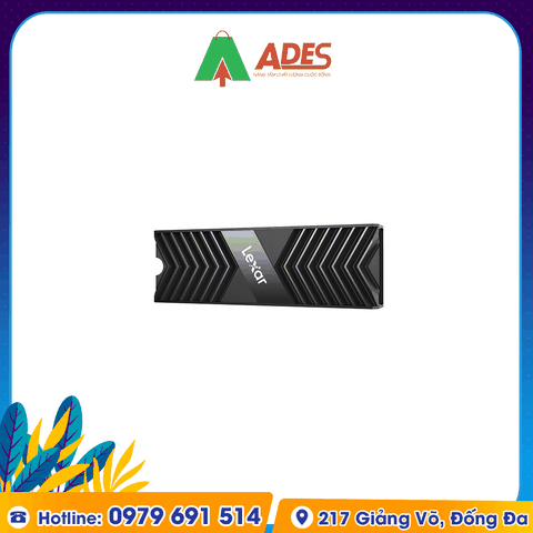 Thanh tản nhiệt bằng nhôm dùng cho ổ cứng LEXAR NVME LPAH100-RNBNG