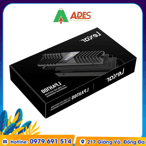 Thanh tản nhiệt bằng nhôm dùng cho ổ cứng LEXAR NVME LPAH100-RNBNG