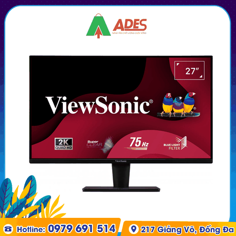 Màn hình máy tính ViewSonic VA2715-2K-MHD 27inch 2K 75Hz