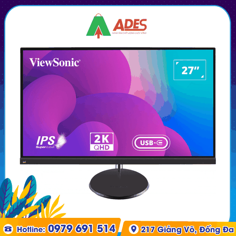 Màn hình máy tính ViewSonic VX2785-2K-MHDU 27inch IPS 2K USBC