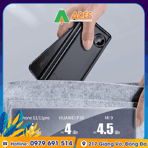Pin sạc dự phòng Rockspace P75 20000mAh