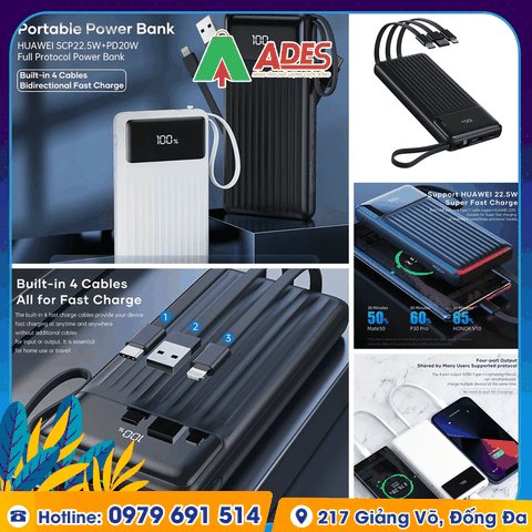 Pin sạc dự phòng Rockspace P40 10000mAh
