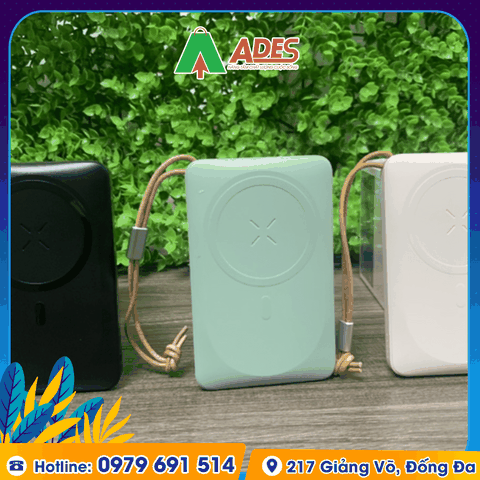 Pin sạc dự phòng không dây magensafe Rockspace P89 10000mAh