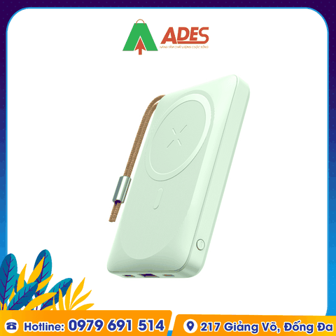 Pin sạc dự phòng không dây magensafe Rockspace P89 10000mAh