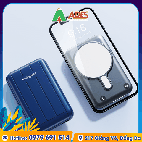 Pin sạc dự phòng không dây Rockspace P99 10000mAh