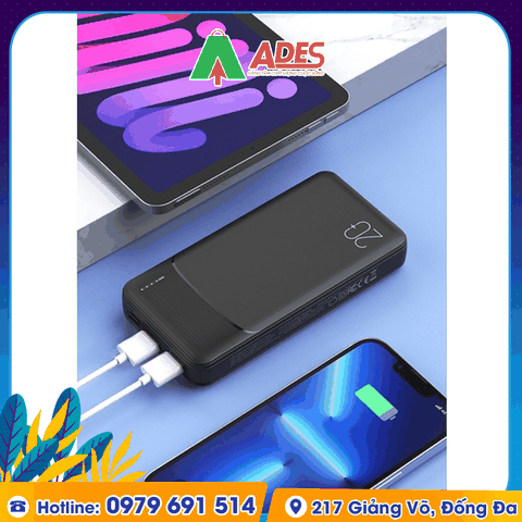 Pin sạc dự phòng Rockspace P100 20000mAh
