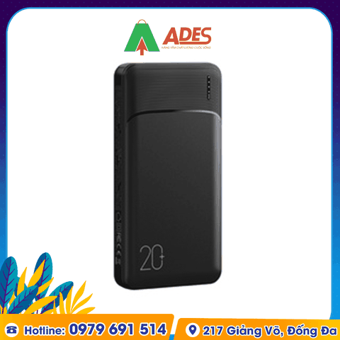 Pin sạc dự phòng sạc nhanh PD 20W Rockspace P200 dung lượng 20000mAh