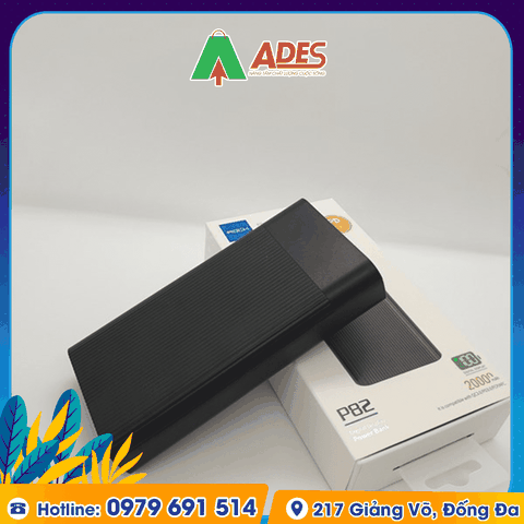 Pin sạc dự phòng thích hợp chân cắm lightning Rockspace P82 5000mAh